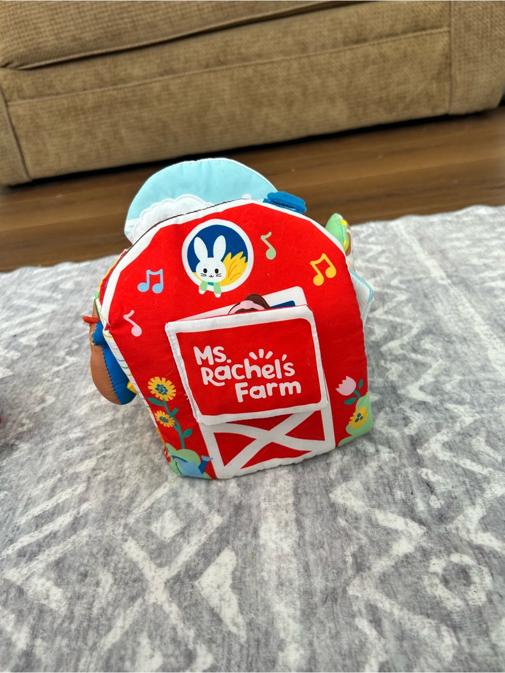 Rachel Ms. Rachel's Farm Soft Activity Barn in Red and Blue